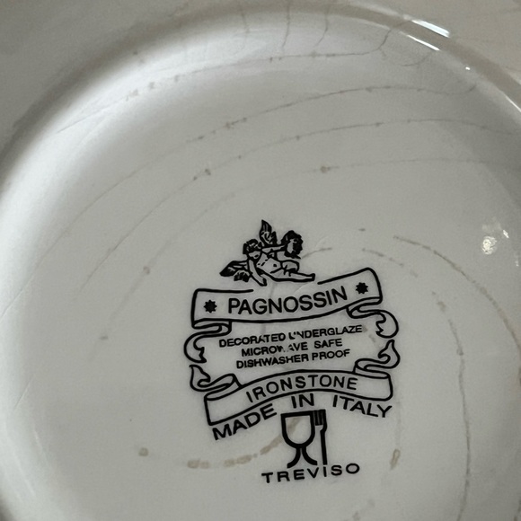 Pagnossin Ironstone soup bowl 9 inchSet of (4) Firm Price - Picture 7 of 11